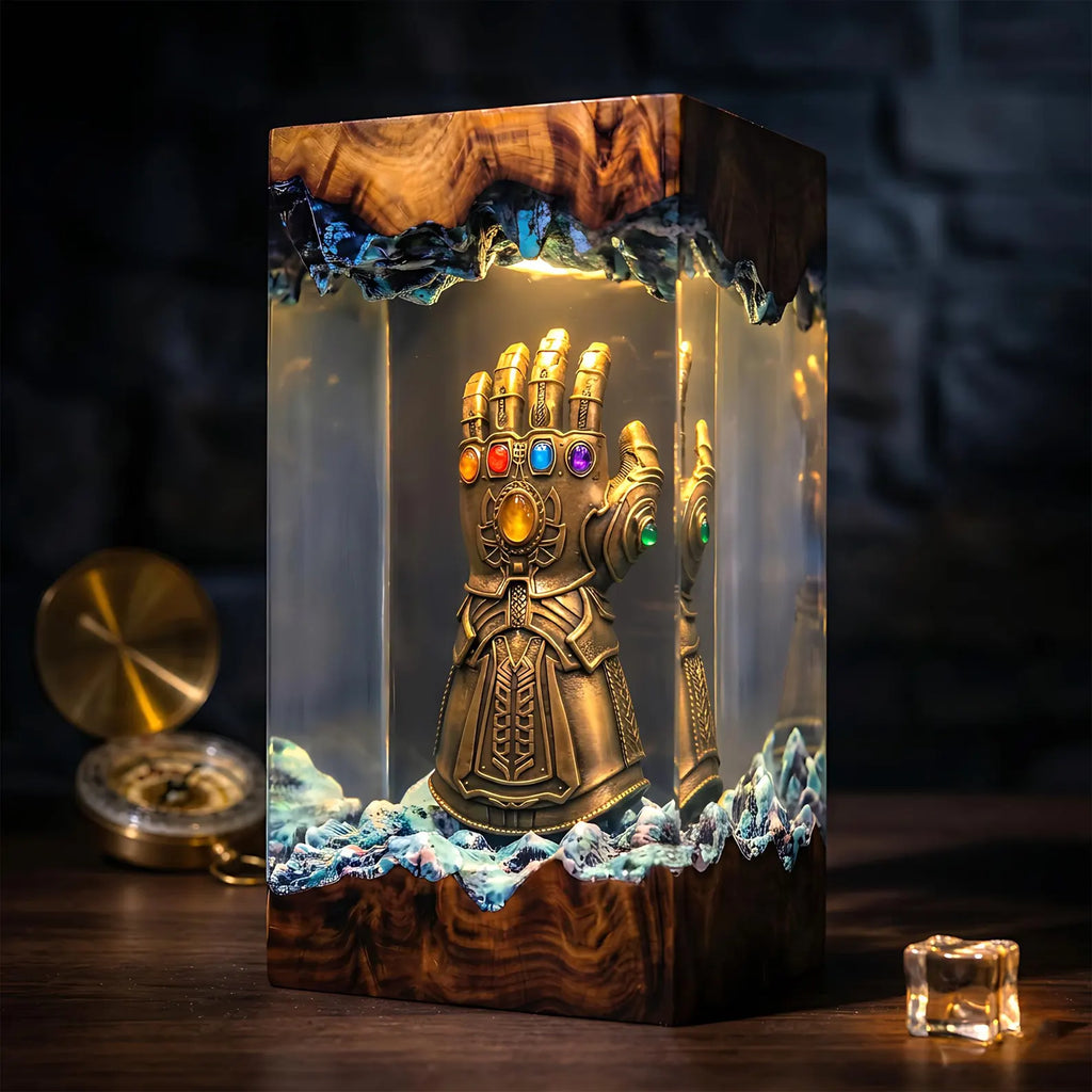 Infinity Gauntlet Resin Lamp