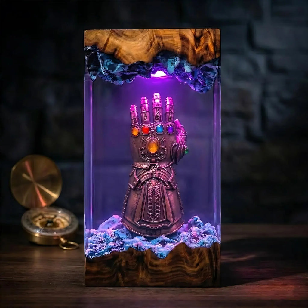Infinity Gauntlet Resin Lamp